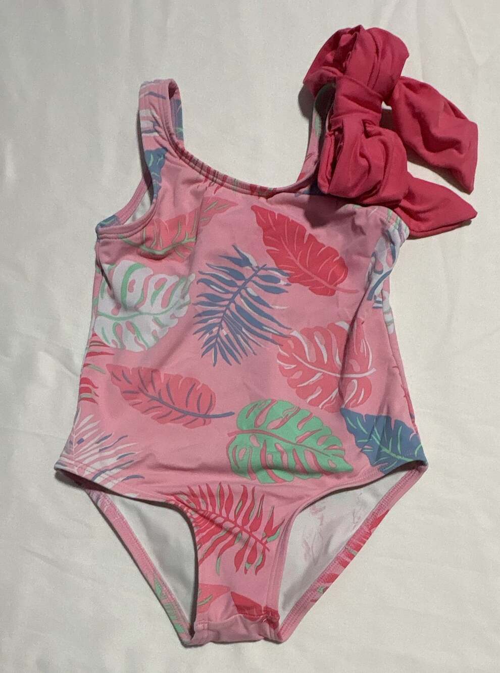 The Beaufort Bonnet Company Caicos Canopy Bow Swimsuit 3T